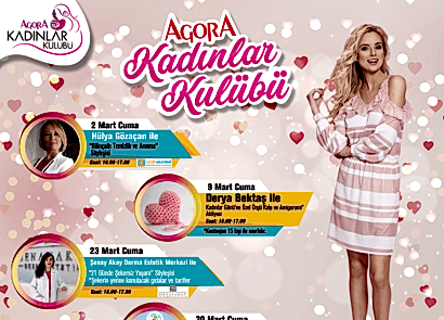 AGORA KADINLAR KULÜBÜ'NDE SÖYLEŞİ