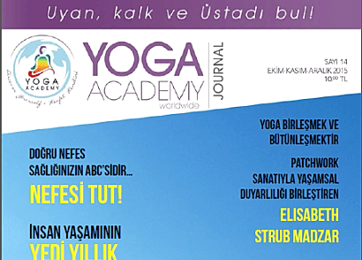 YOGA ACADEMY JOURNAL 14.SAYI ÇIKTI!!